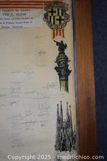 Framed Signed Rodeo Sing?-23in x 32in