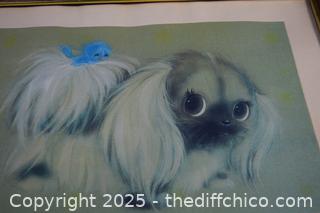 Vintage Framed Print-18in x 14in