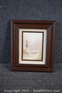 Framed Signed Original-10in x 12in