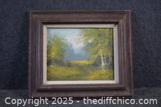 Framed Signed Original-15in x 12in