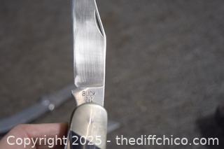 4 Knives-Buck, Kershaw and Smith and Wesson