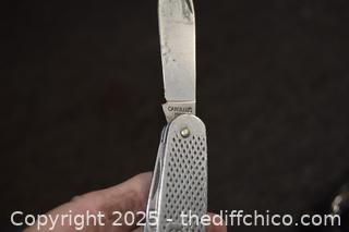 4 Knives-Buck, Kershaw and Smith and Wesson