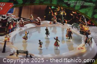 NIB Christmas Holiday Skaters