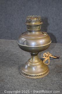 Vintage Brass Lamp
