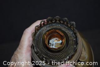 Vintage Brass Lamp
