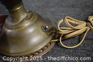 Vintage Brass Lamp