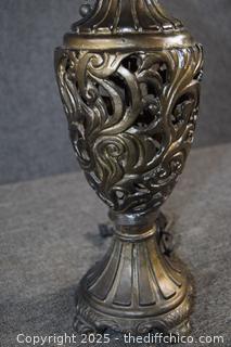 22in tall Heavy Lamp Base-no shade