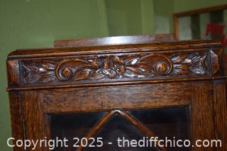 Vintage Secretary Side by Side=49 1/2in x 15 1/2in x 50 1/2in-more info below
