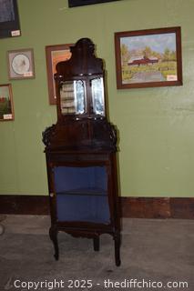 Vintage Corner Shelf-27in x 15in x 77in-more info below