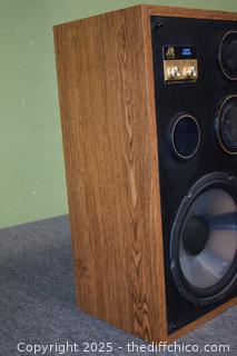 Pair of Acoustic Speakers Series 660-15in x 11 1/2in x 27in-10in speakers