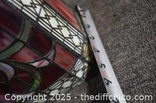 Damaged Stain Glass Lamp Shade