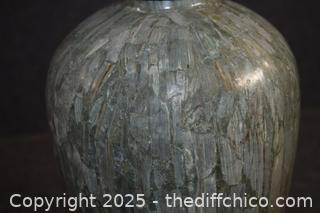 21in tall Untested Heavy Vintage Lamp