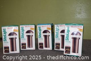 5 In box Site Light Path Lights-tote included