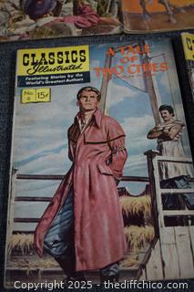 5 -1960 Classic Illustrated Comic Books