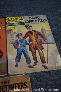 5 -1960 Classic Illustrated Comic Books