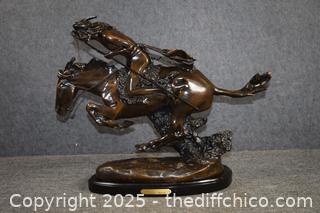 The Cheyenne by Frederic Remington-24in x 6in x 18in