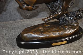 The Cheyenne by Frederic Remington-24in x 6in x 18in