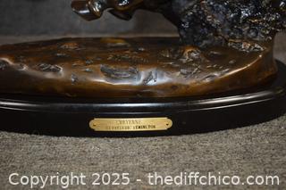 The Cheyenne by Frederic Remington-24in x 6in x 18in