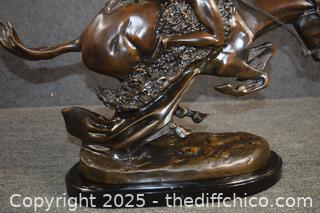 The Cheyenne by Frederic Remington-24in x 6in x 18in