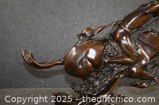 The Cheyenne by Frederic Remington-24in x 6in x 18in