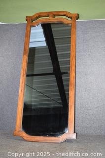 Framed Mirror-20in x 48in