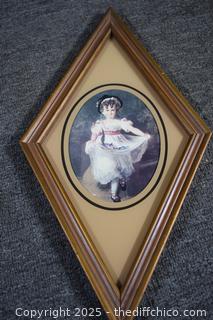 Framed Print-10in x 19in