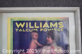 Framed Advertisement-14in x 18in