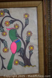 Framed Felt Art - 17in x 20in