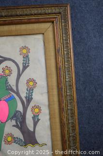 Framed Felt Art - 17in x 20in