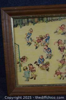 Framed Picture-17in x 12in