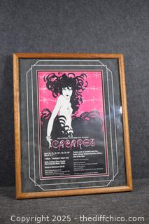 Framed Poster for Butte College Theater