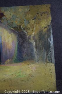 Vintage Chico State Art Class-32in x 24in