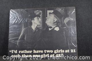 Movie Poster WC Fields-29in x 22in