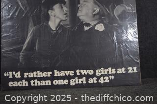 Movie Poster WC Fields-29in x 22in