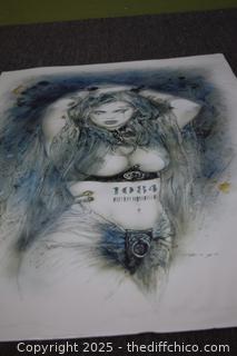 Luis Royo Poster-24in x 36in