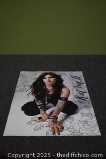 Kat Von D Poster 24in x 36in