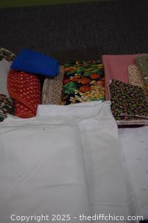 Quilting Material and More