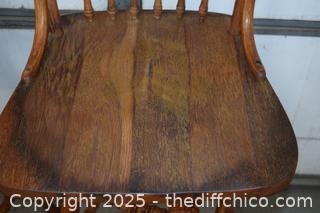 3 Swivel Bar Stools-18in x 16in x 48in