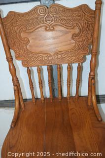 3 Swivel Bar Stools-18in x 16in x 48in