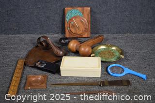 Mixed Copper, Wood and More Lot