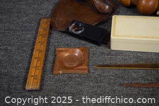 Mixed Copper, Wood and More Lot
