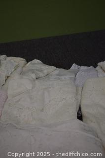 Lot of Vintage Lace Table Cloths
