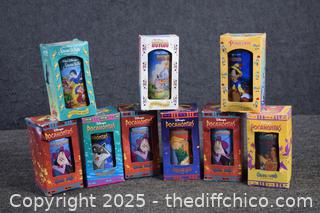 9 Disney Collectible Glasses