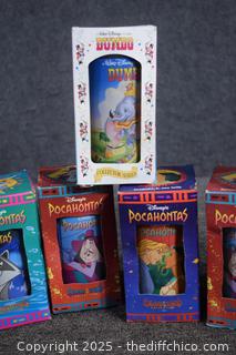 9 Disney Collectible Glasses