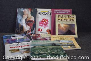 9 Watercolor Books