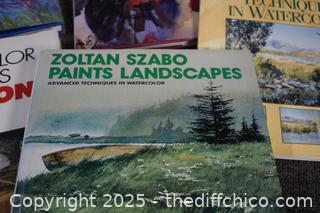 9 Watercolor Books