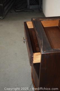 Vintage Night Stand-no marble top-18in x 15in x 25in