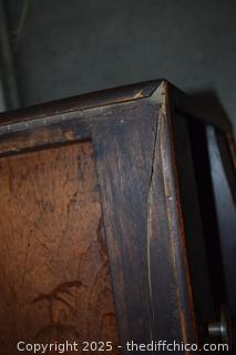 Vintage Night Stand-no marble top-18in x 15in x 25in