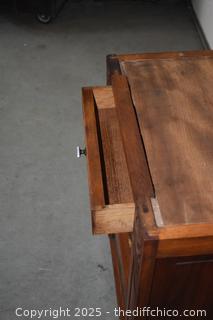 Vintage Night Stand-no top-19in x 13in x 27in