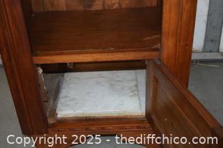 Vintage Night Stand-no top-19in x 13in x 27in